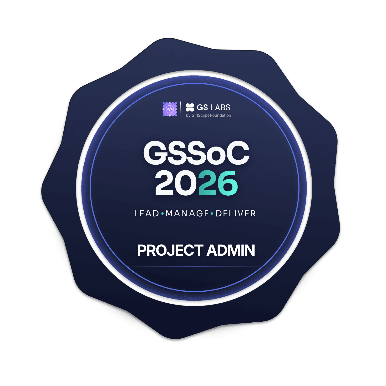 Proud moment for **Bratik Mukherjee** — selected as a Project Admin for GSSoC 2026, contributing to innovative open-source projects like AlgoScope and Fyzenor while leading, managing, and building impactful tech solutions.